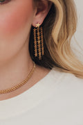 superstar trio earrings