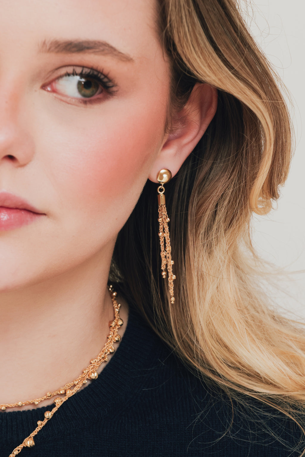 sparkling earrings