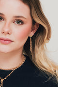 sparkling earrings