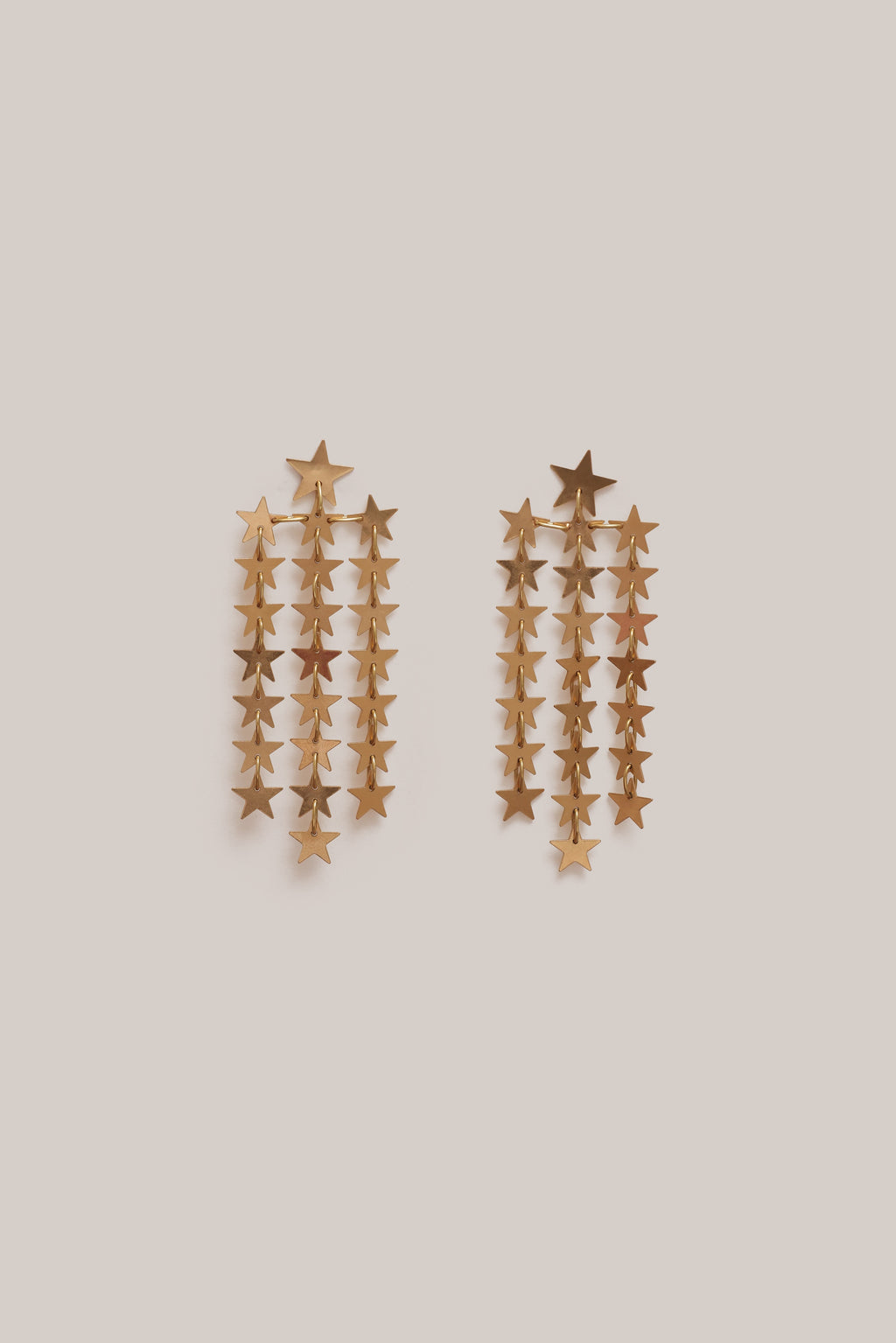 superstar trio earrings
