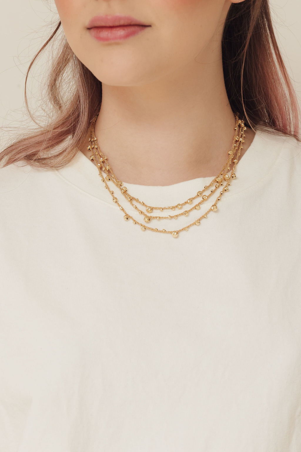sparkling necklace