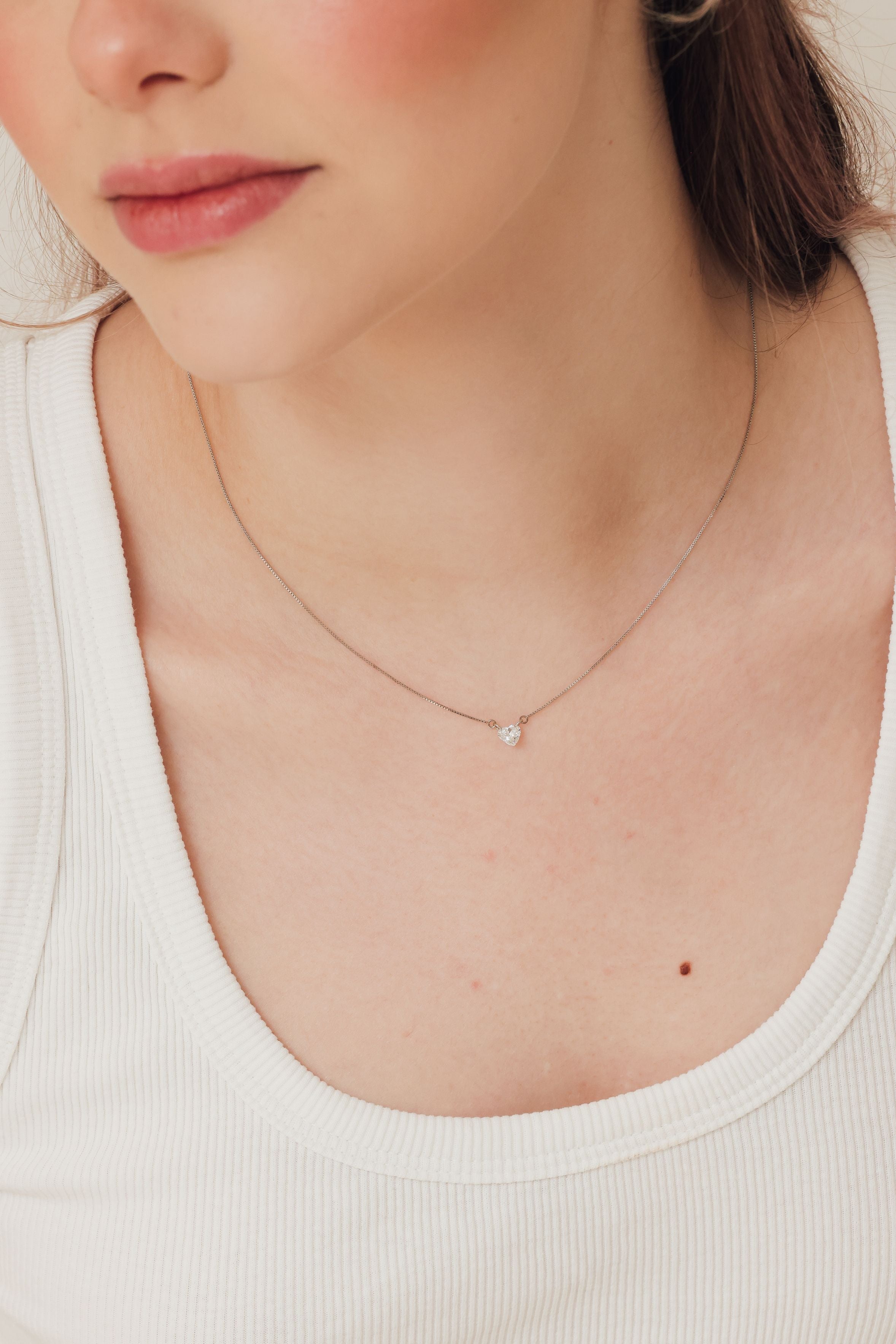 amore diamond necklace