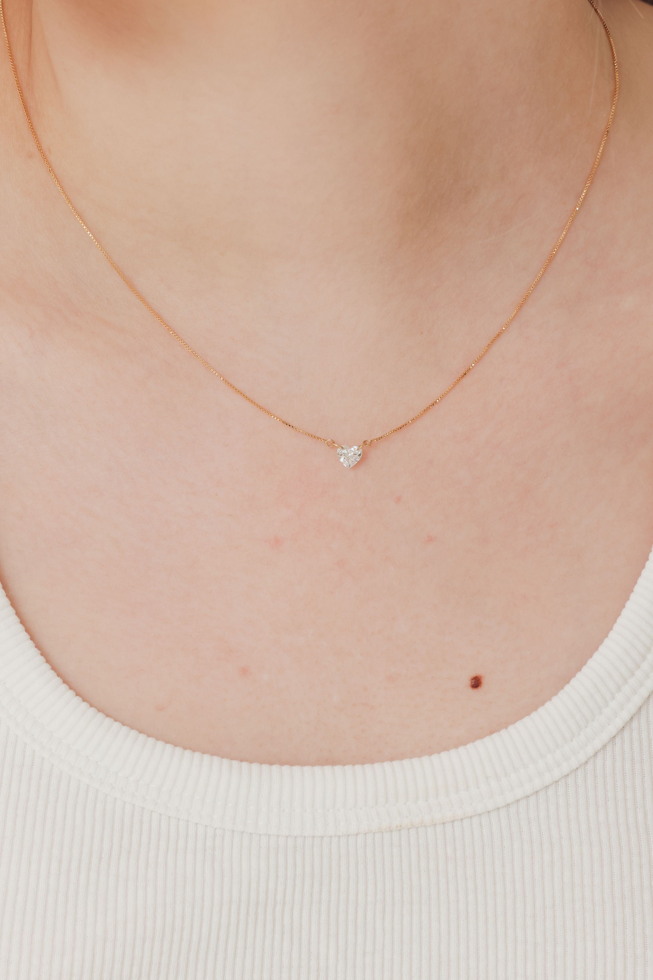 amore diamond necklace