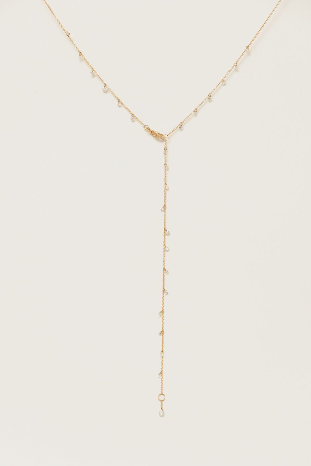 happy diamonds lariat necklace