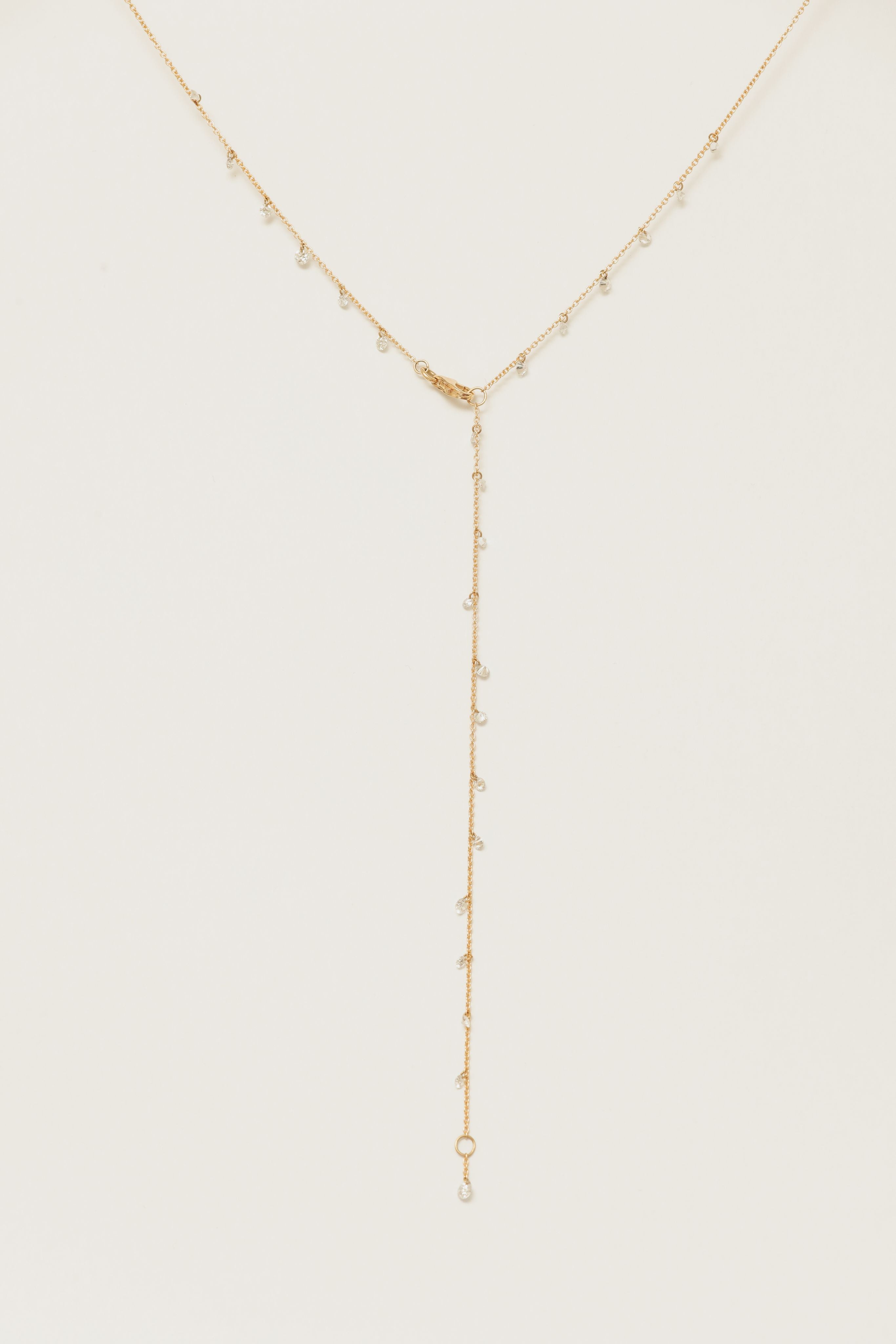 happy diamonds lariat necklace