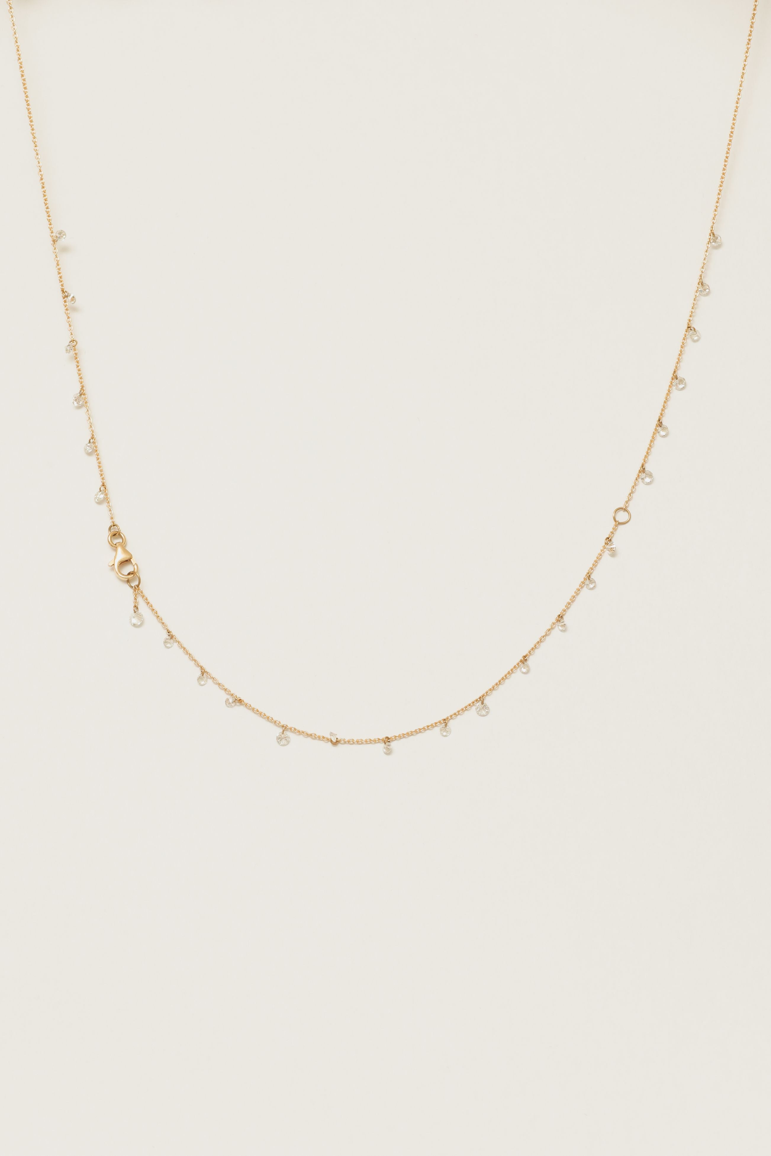 happy diamonds lariat necklace